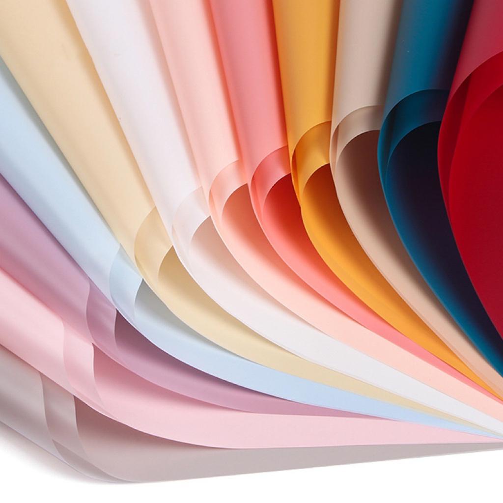 

UJS111 - 5Lembar-Kertas Bunga Buket Warna Polos/Kertas Buket Bunga Florist Cellophane