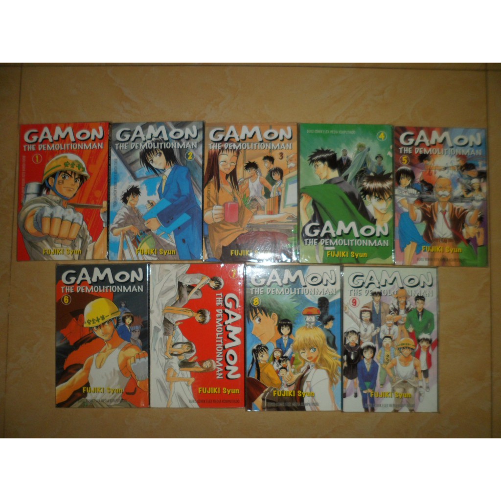 Komik Gamon The Demolitionman 1-9 Tamat