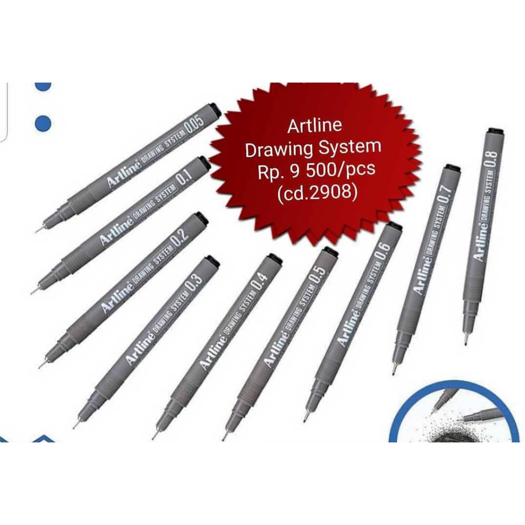 

Artline Drawing pen SALE!!