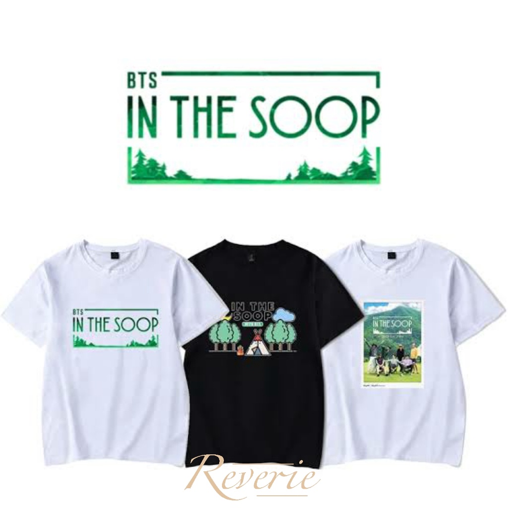 KAOS IN THE SOOP 2 BTS ITS2 UNOFFICIAL MERCH TSHIRT BAJU ATASAN ARMY BT21 SUGA JUNGKOOK JHOPE KPOP T