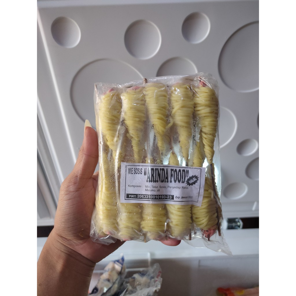 

sosis mie (sosis gulung mie )