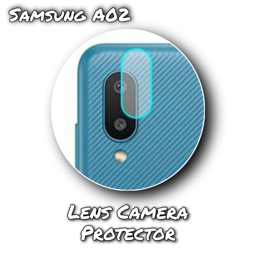 Tempered Glass Kamera SAMSUNG GALAXY A02 (2021) Lens Camera Clear Screen Protector HandPhone
