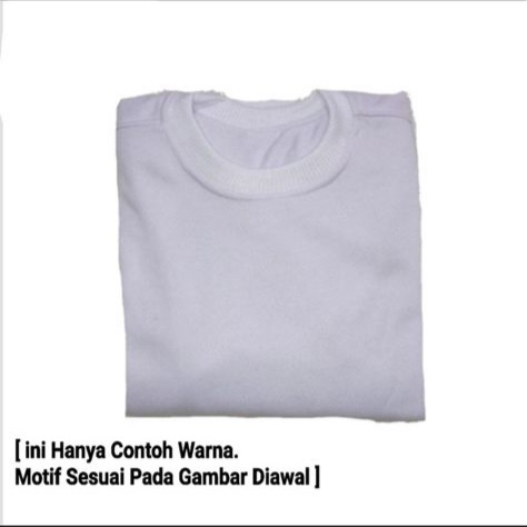 SWEATERPOLOS BASIC FEAR OF GOD SIZE M-XXL (PRIA & WANITA)-PUTIH
