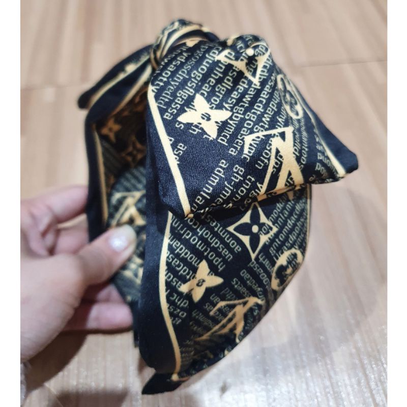 Bando Premium Quality  Bando Korea motif elv Bahan Bagus Bandana import Branded Band B-210