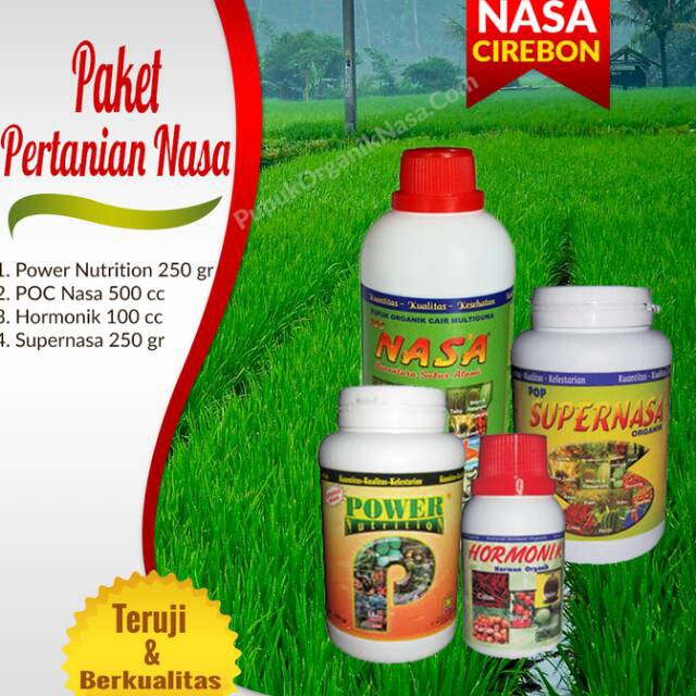 PAKET PUPUK ORGANIK CAIR PAKET PERTANIAN NASA pupuk buah pupuk padi pupuk cabe pupuk jagung