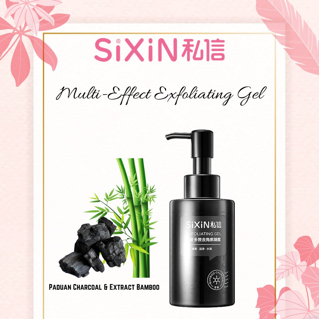 SIXIN Multi Effect Exfoliating Gel 120ml Gel Pembersih Peeling Wajah