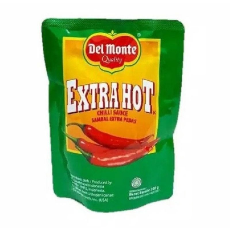 

delmonte saus Chili 200gr saus extra hot