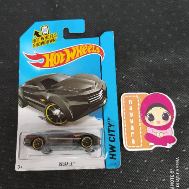 Hotwheels RYURA LX - Black - Diecast