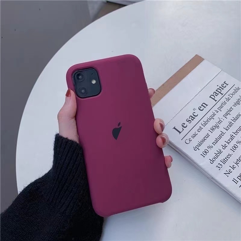 Casing Silikon Iphone 14 Pro Max 14 Plus 13 Pro Max 12 Pro Max 11 Pro Max 6 6s 7 8 Plus X Xr Xs Max I11 Pro Max Warna Violet