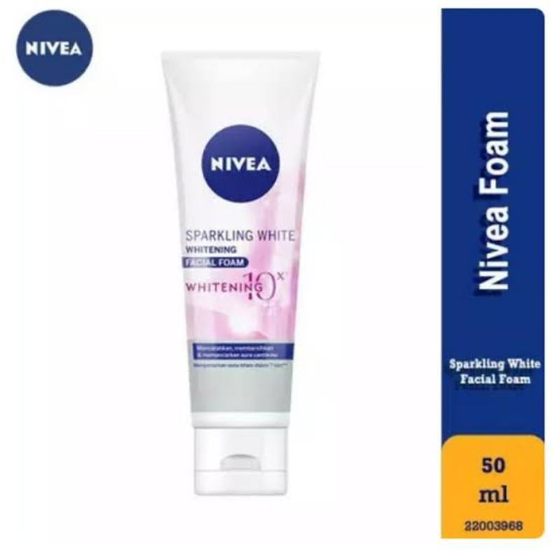 Nivea Sparkling Bright Whitening Facial Foam