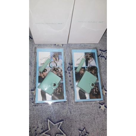 [READY] NCT 127 X NATURE REPUBLIC KEYRING KIT HAECHAN, JUNGWOO