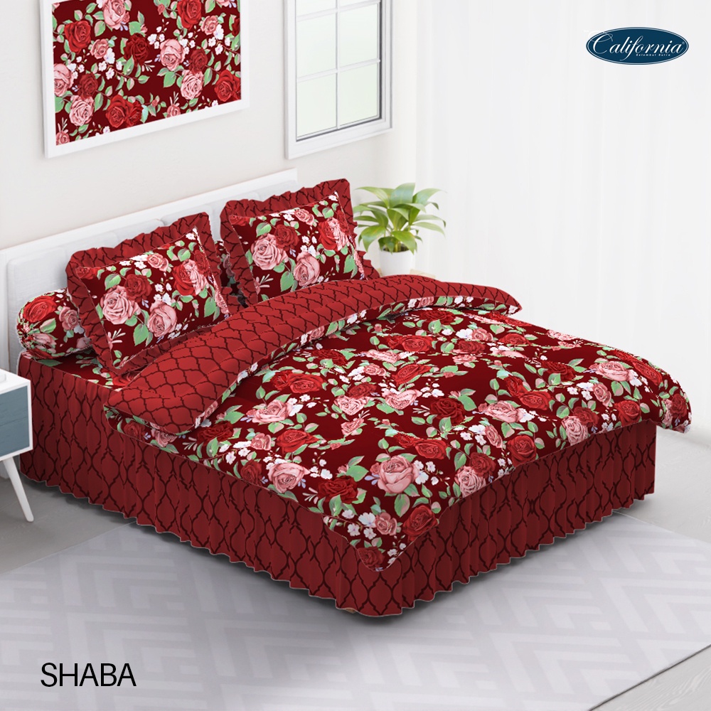 CALIFORNIA Bed Cover Queen Rumbai 160x200 Shaba