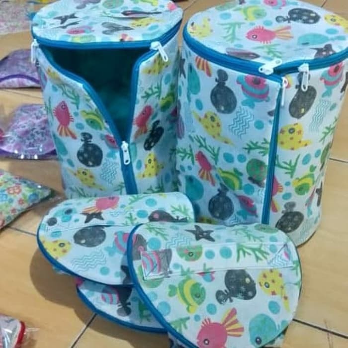 Tas Piring / Sarung Piring / Tempat Piring Anti Debu Murah