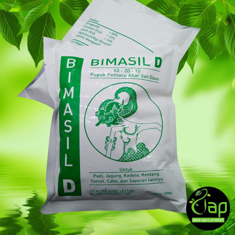PUPUK AKAR DAN DAUN BIMASIL D 60 20 10 500GRAM