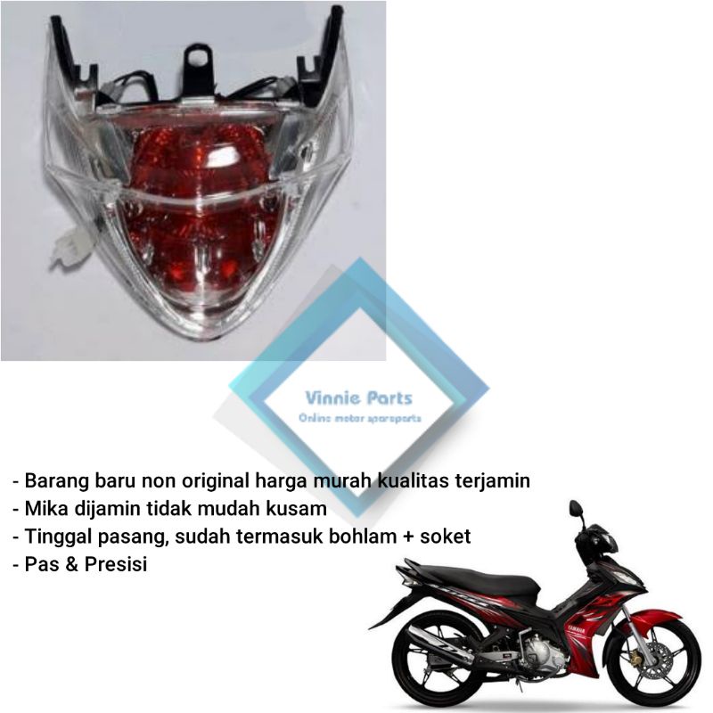 Lampu belakang jupiter mx lama Stop lamp Mx old