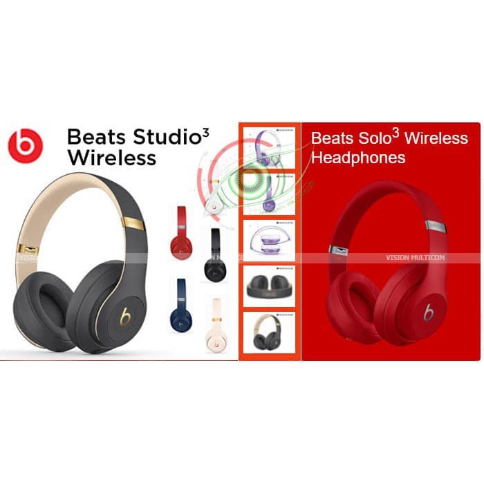 GOLDEN ACC - Order Segera headset bluetooth beats studio 3 wireless anc wireless headphone