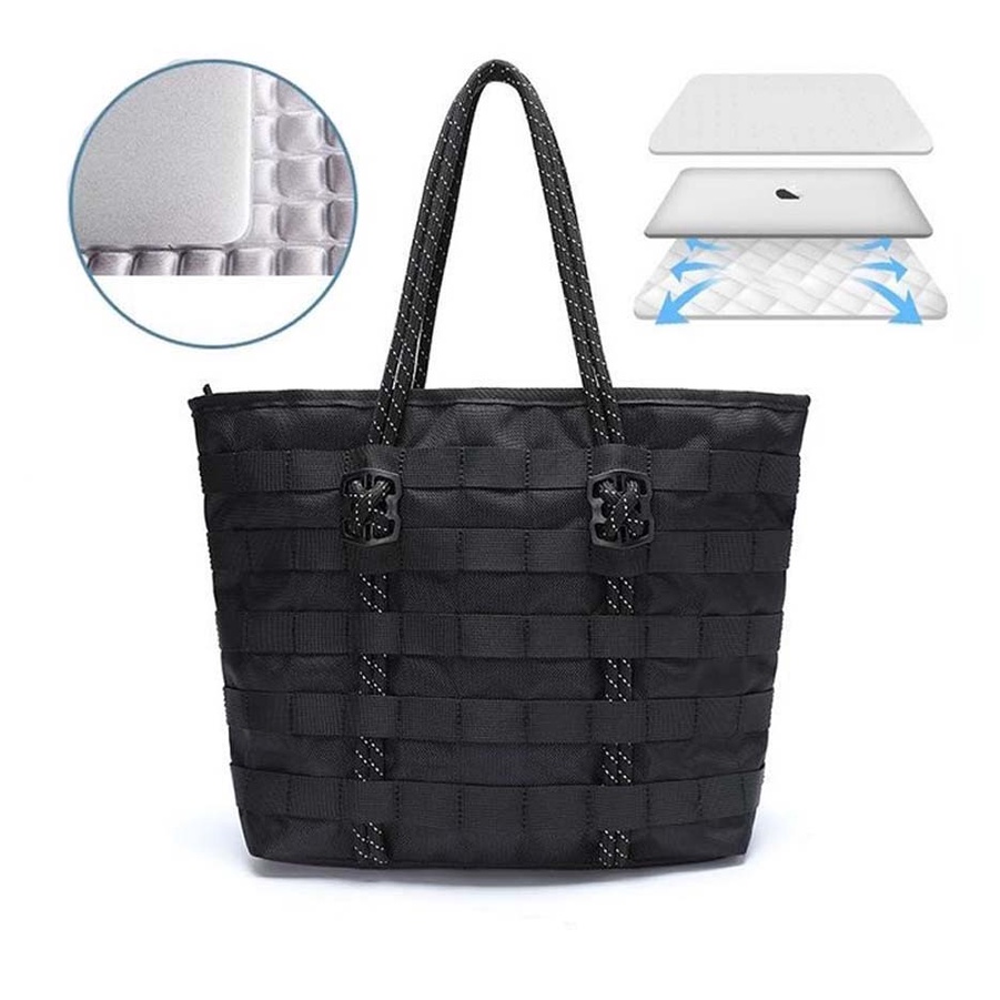 Tas Laptop Jinjing Rope Extra Safety Compartment 13 14 15 16inch