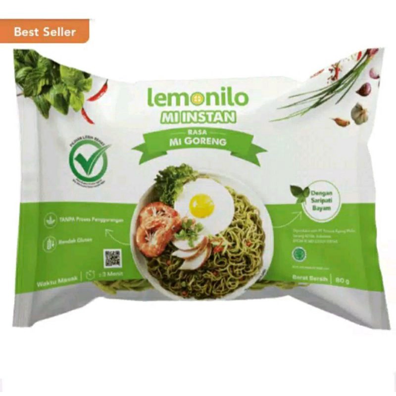 

Mie Sehat Lemonilo, Goreng dan Kari