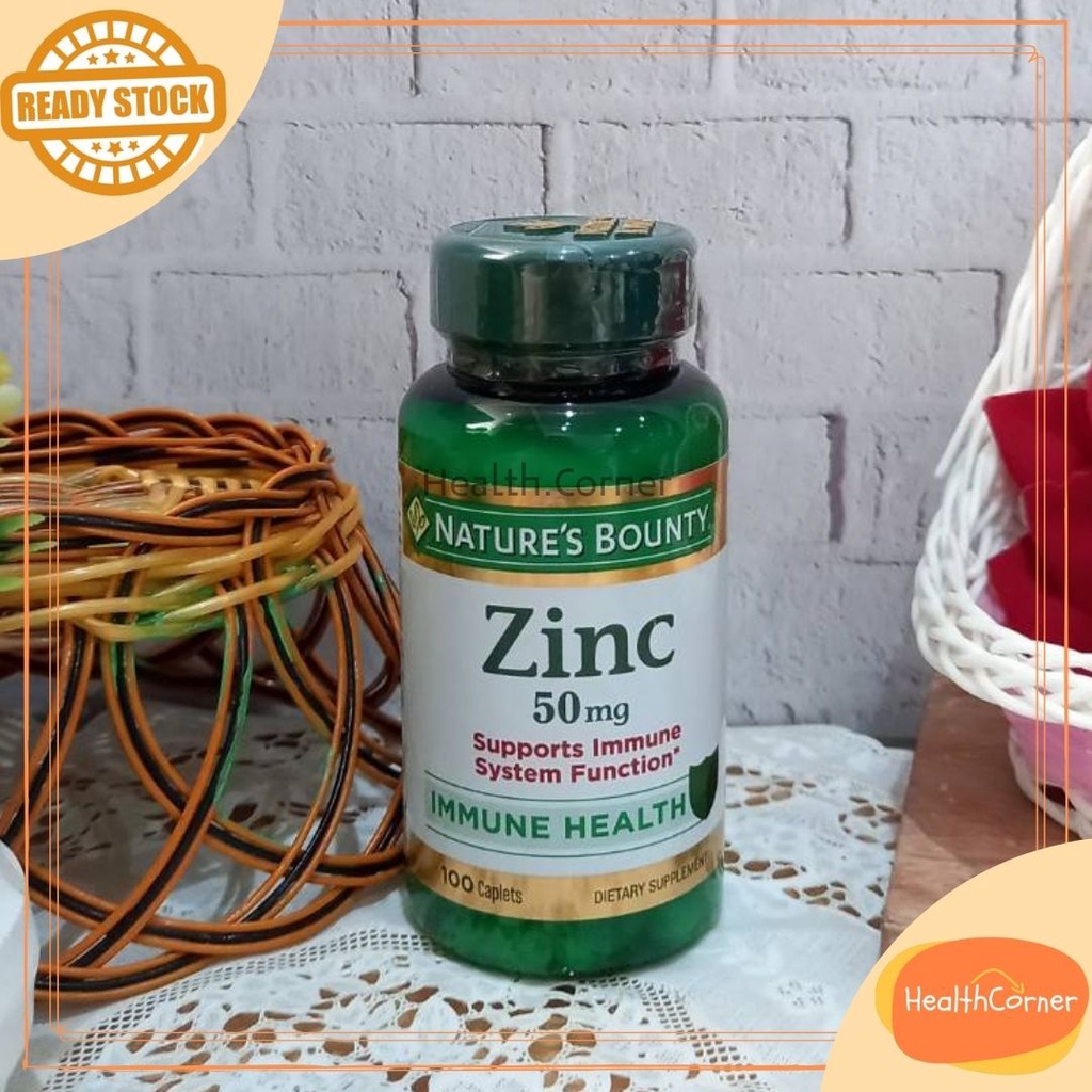 Nature's Bounty Zinc Gluconate 50mg