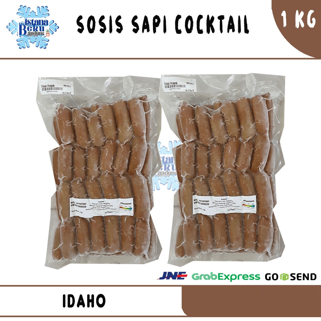 Idaho Sosis Sapi Cocktail 1kg