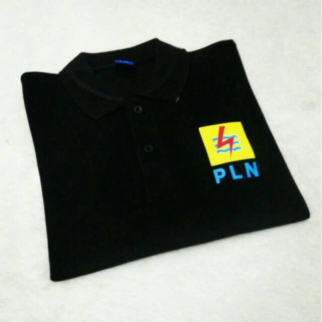 Kaos polo PLN listrik pintar/baju polo PLN