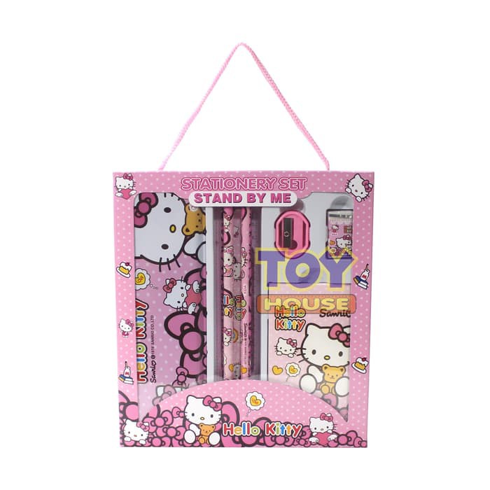 

Kotak Pensil Alat Tulis Anak Hello Kitty Stationery Set