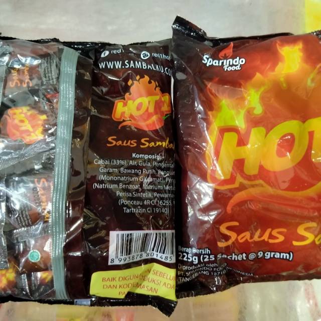 

HOT 1 sause sacet stik 25s 9gr