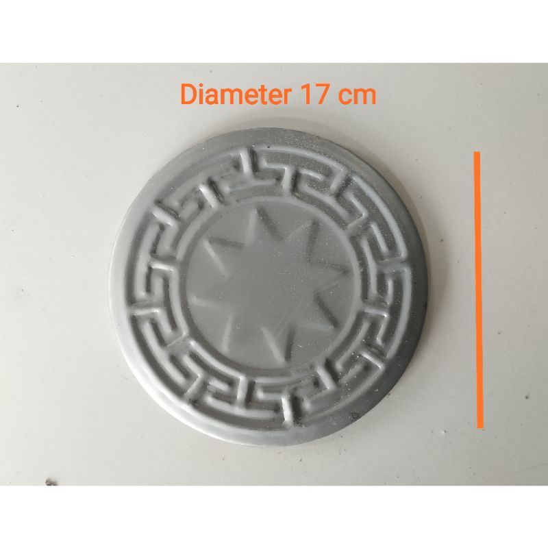 Ornamen besi plat bintang