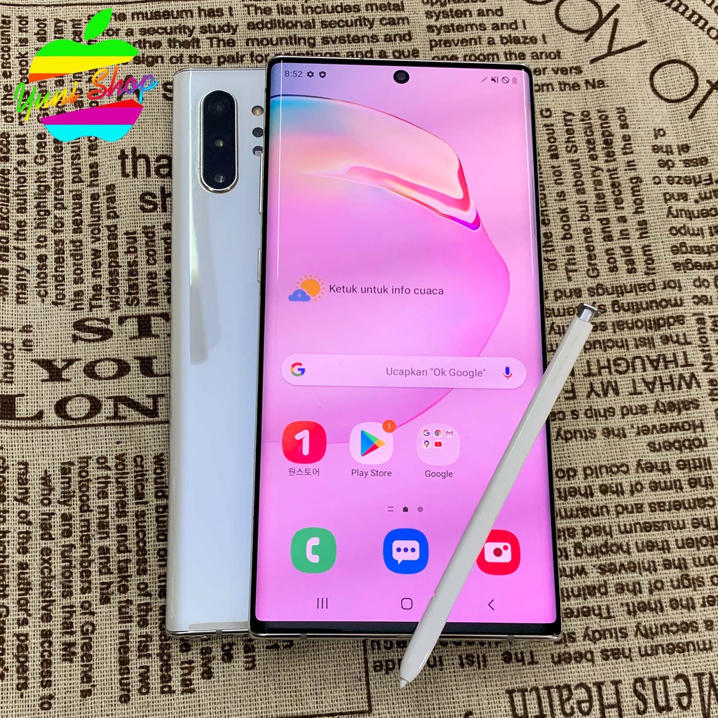 Samsung Galaxy Note 10+ 5G // Samsung Galaxy Note 10 5G 12GB / 256GB SECOND ORIGINAL garnasi imei 1th