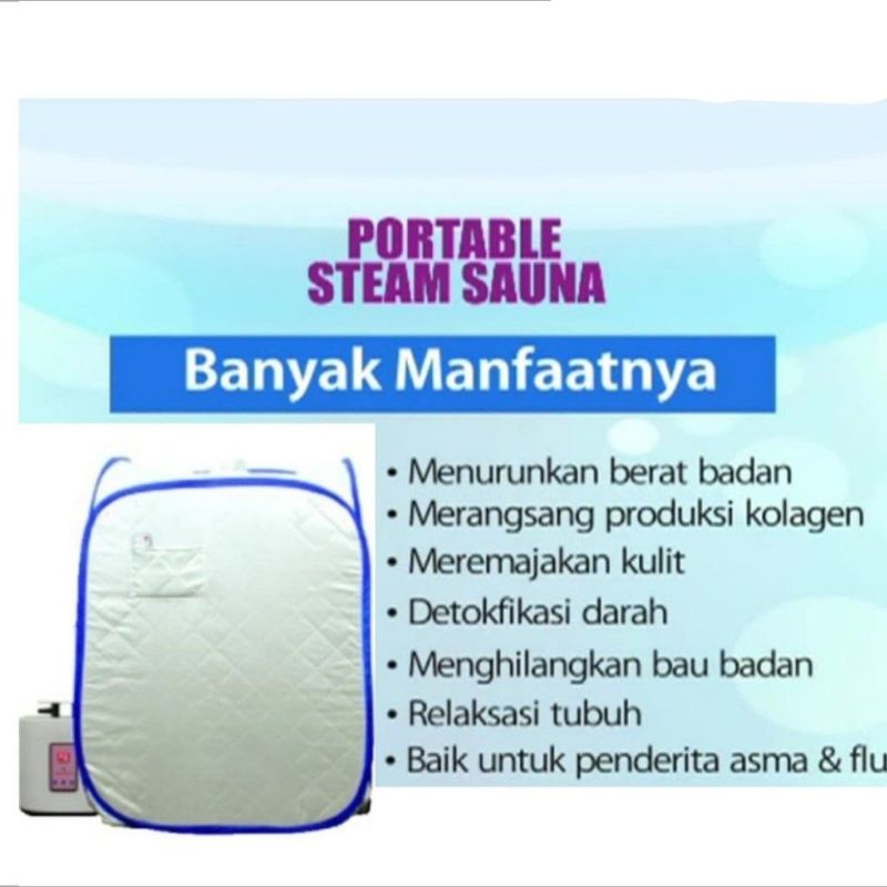 TERBARU De Hoom NEW Portable Steam Sauna - DR Hoom Portabel Steam Sauna