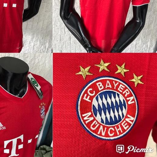 ⅎ jersey Bayern Munchen Home 2020/2021 Red 20/21 grade ori official SMLXL 2XL ♛