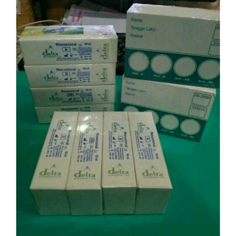 Alat Cek Golongan Darah Reagen / Reagen Alat Cek Golongan Darah B-Jes