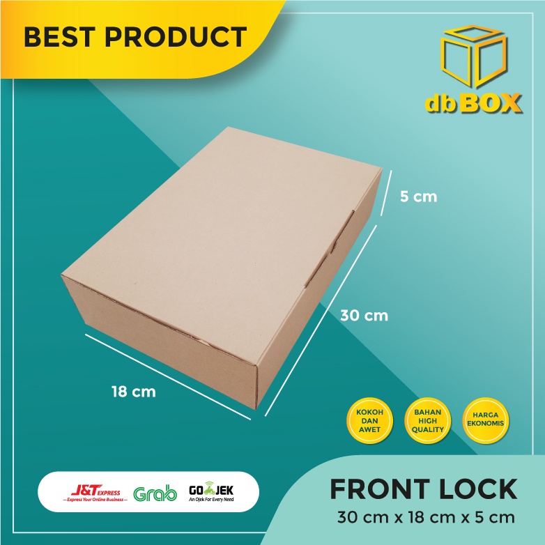 

(10pcs) Kardus 30x18x5 cm...Die Cut untuk kotak baju- Aksesoris- dll,