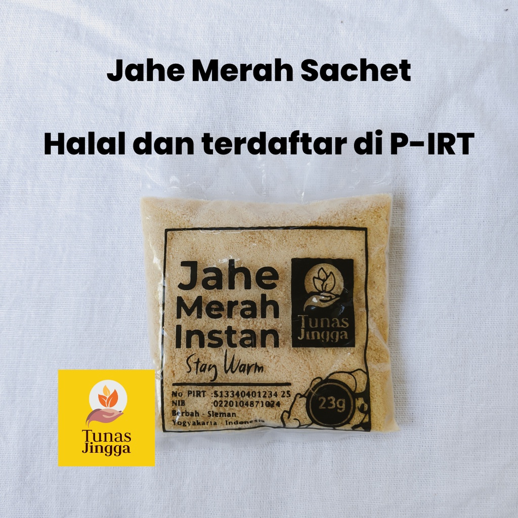 

Jahe Instan Merah Tunas Jingga Jahe Merah Bubuk Minuman Jamu Herbal Tradisional Sachet 23gr