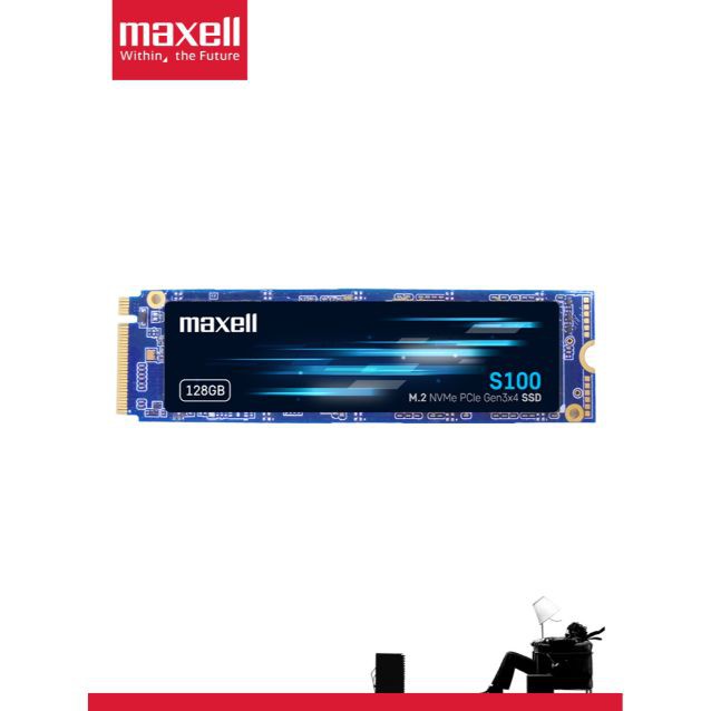 SSD MAXELL 128GB M.2 NVME Read : Up To 2K MB/s MANTUL