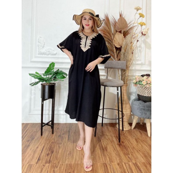 SUPER JUMBO DASTER ARAB LD 140 PB 120 BAHAN RAYON ORI TEBAL TIDAK NERAWANG