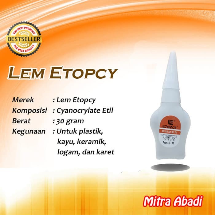 

Lem Etopcy Original / Lem Korea Cair Serbaguna