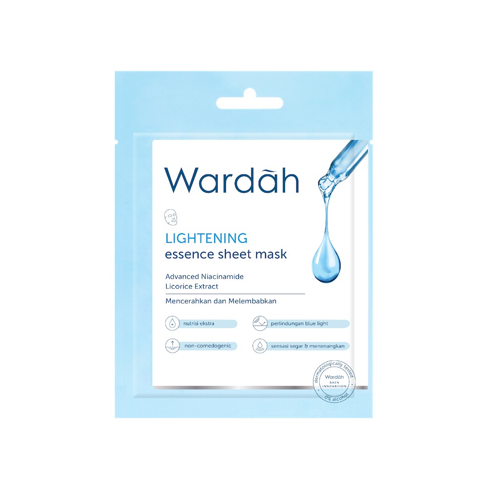 Wardah Lightening Essence Sheet Mask 20ml