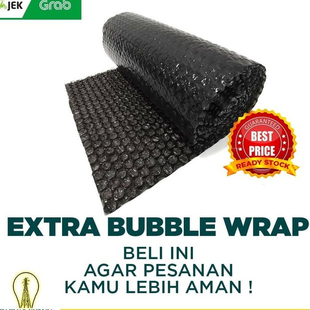 PACKING BUBBLE WRAP TAMBAHAN AGAR LEBIH PRIVASI DAN AMAN