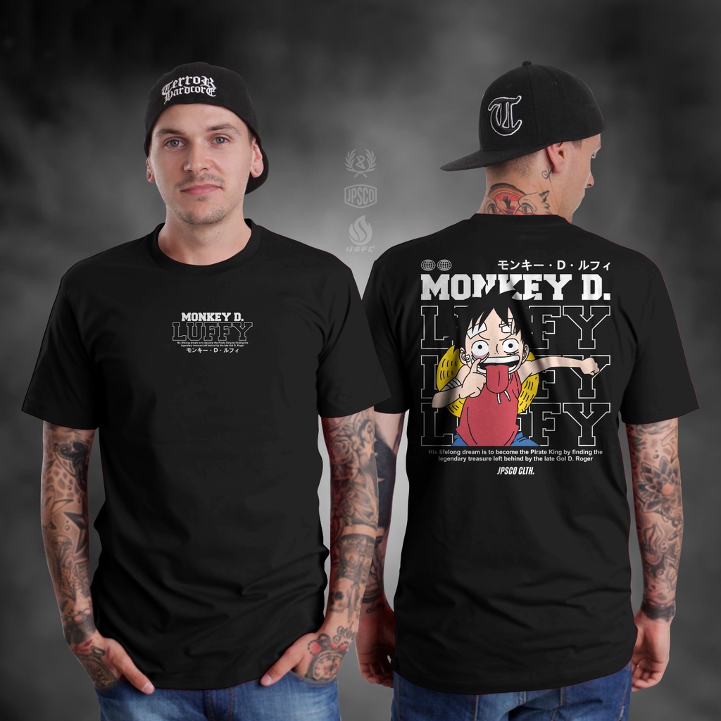 Kaos Anime One piece Series Baju Anime