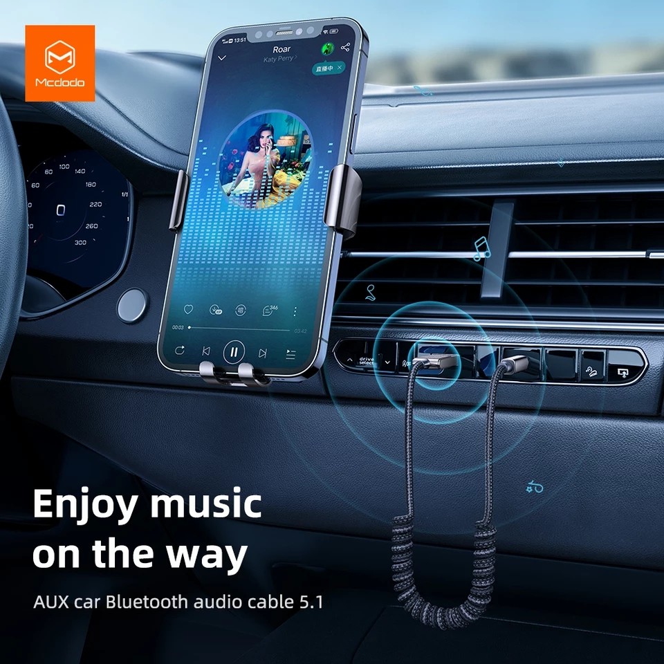 Mcdodo Bluetooth Receiver Jack Aux 3.5mm to USB A Bluetooth Transmitter