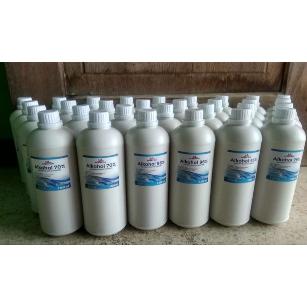 ALKOHOL 70%-96% RACHMA SARI ORIGINAL 1000 ML TERMURAH