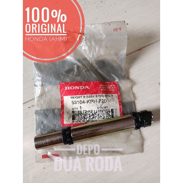 CUCI GUDANG  AS JALU STANG SUPRA X 125 BATMAN (ORIGINAL AHM) // 53104-KPH-720