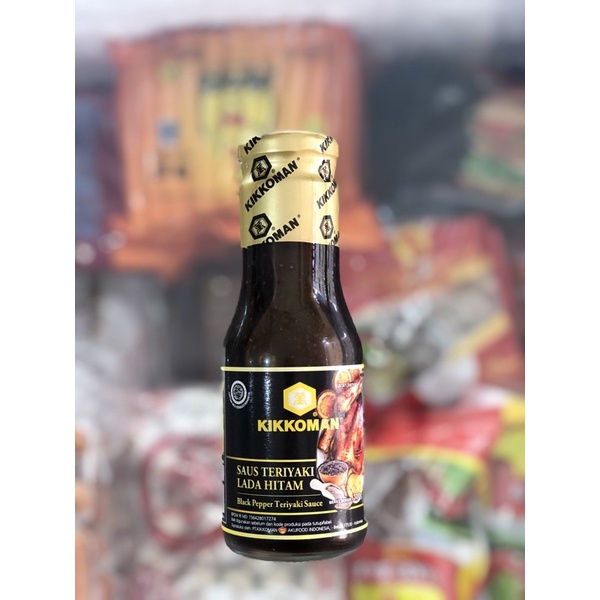 

Kikkoman Black Pepper Teriyaki Sauce / Saus Teriyaki Lada Hitam 300gr