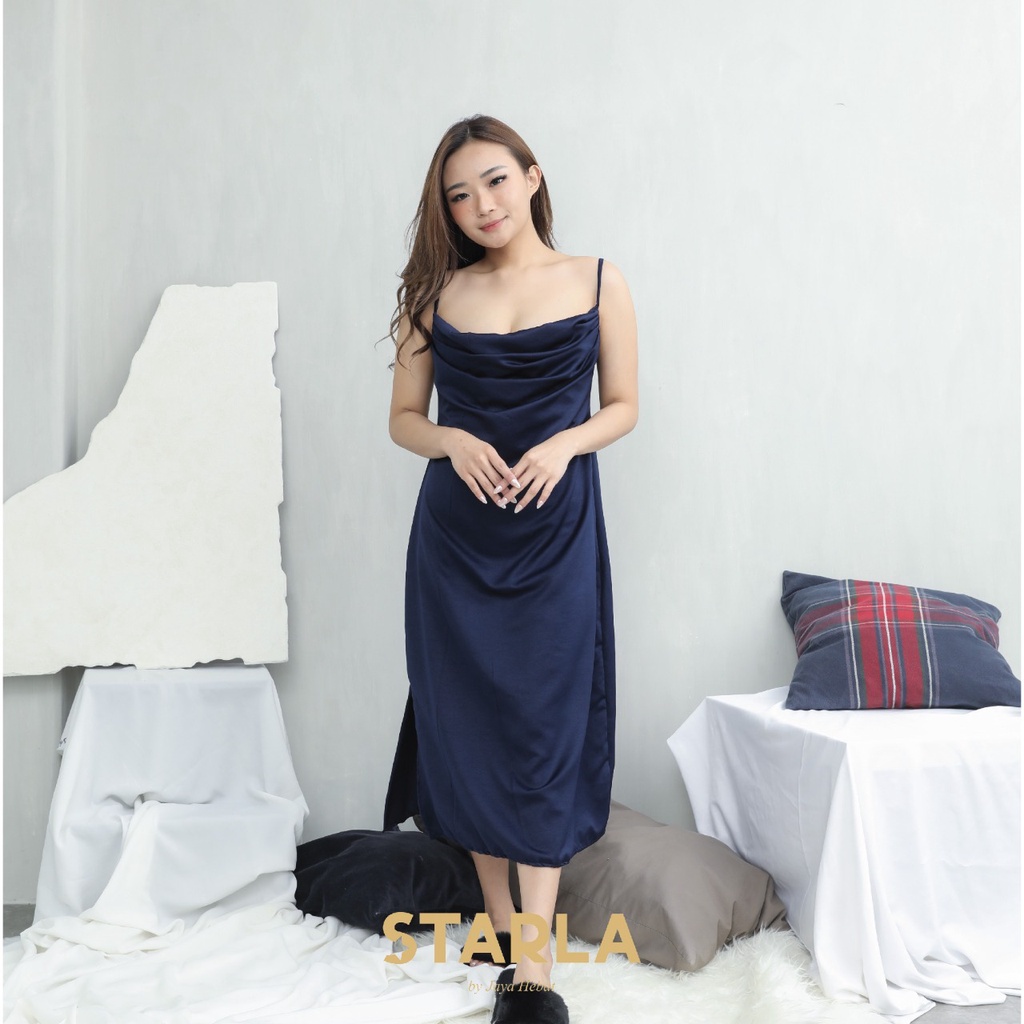 LONG DRESS LINGERIE SEXY TANKTOP WOMEN LINGERIE WANITA BAJU TIDUR WANITA MARY