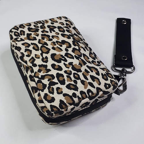 Dompet Kartu Motif Leopard Dompet Mini Gantung