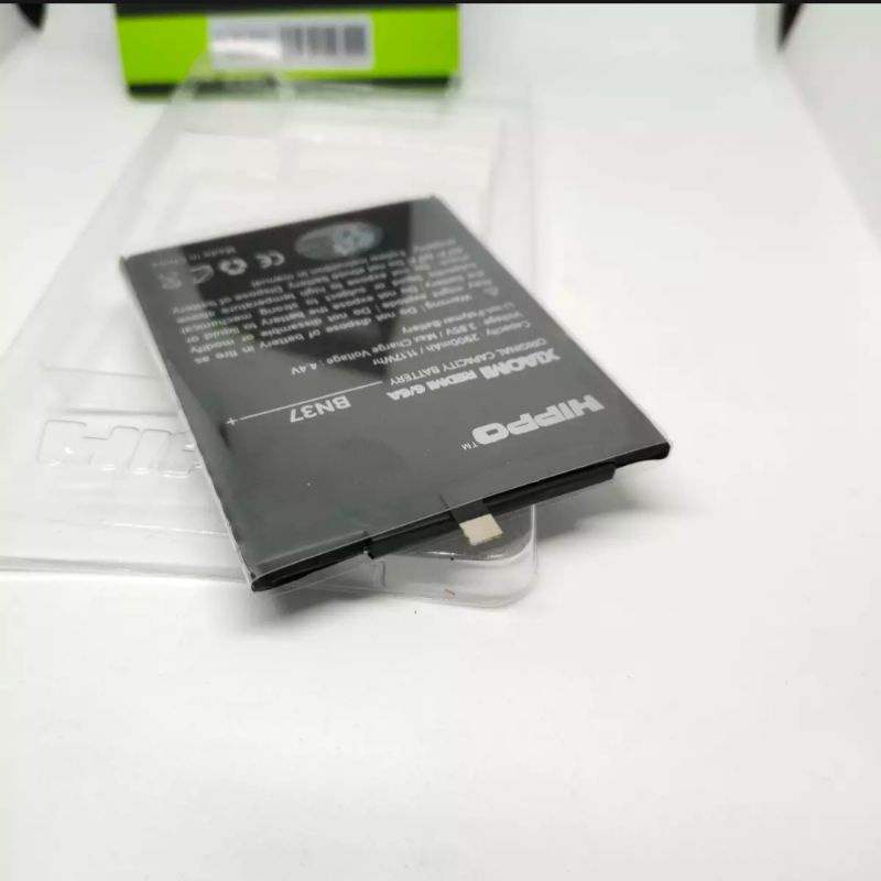 Hippo Baterai Double Power Original Xiaomi BN 37 Redmi 6  - 6A Batre Hippo BN37 Garansi Resmi