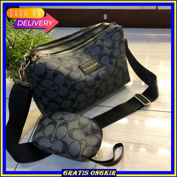 Slingbag Branded Salempang Perempuan Remaja Slempang Cewek Tas Bahu Ke Selempang Coach Wanita Tas Co