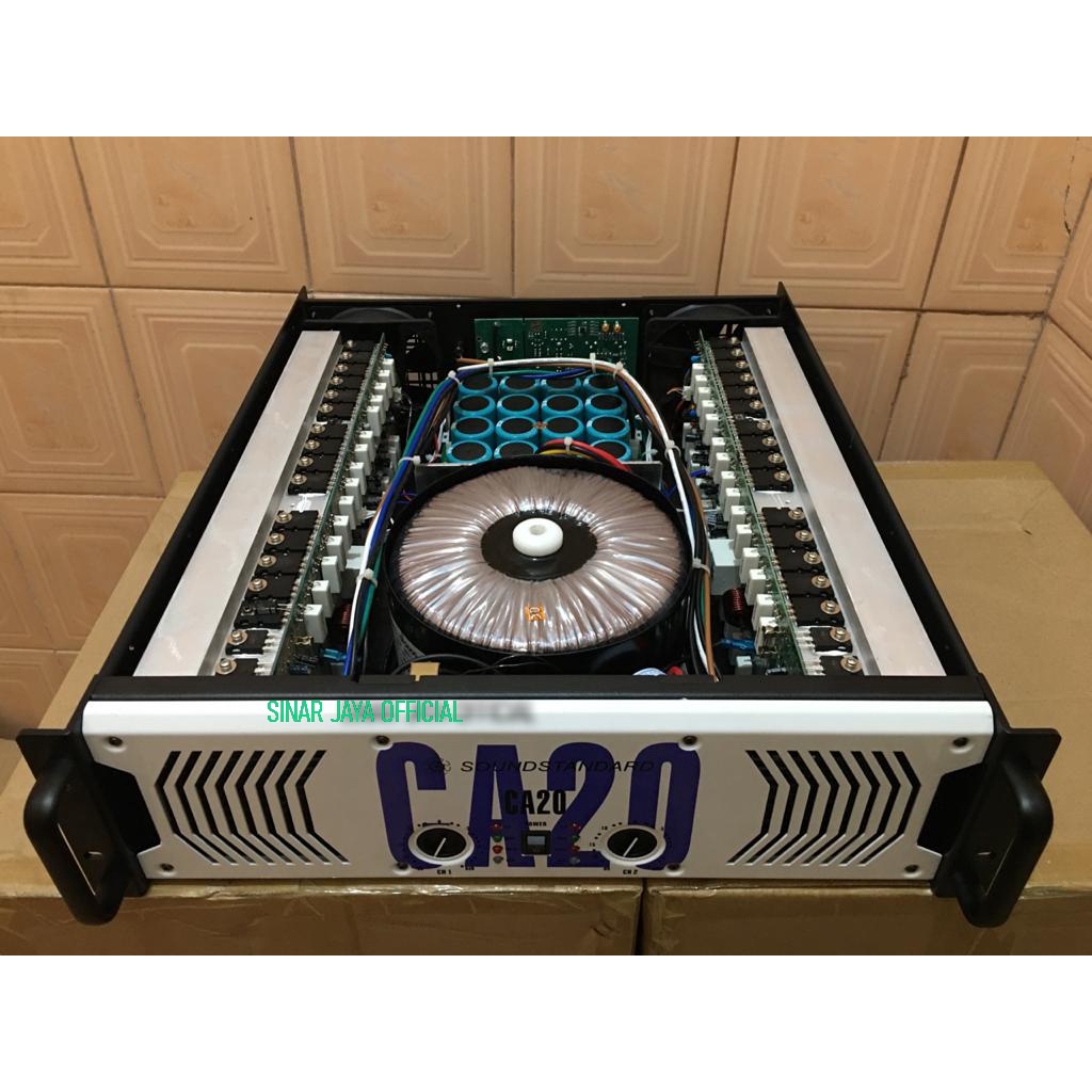 POWER AMPLI SOUNDSTANDARD CA20 SOUNDSTANDARD CA 20 MODEL TERBARU