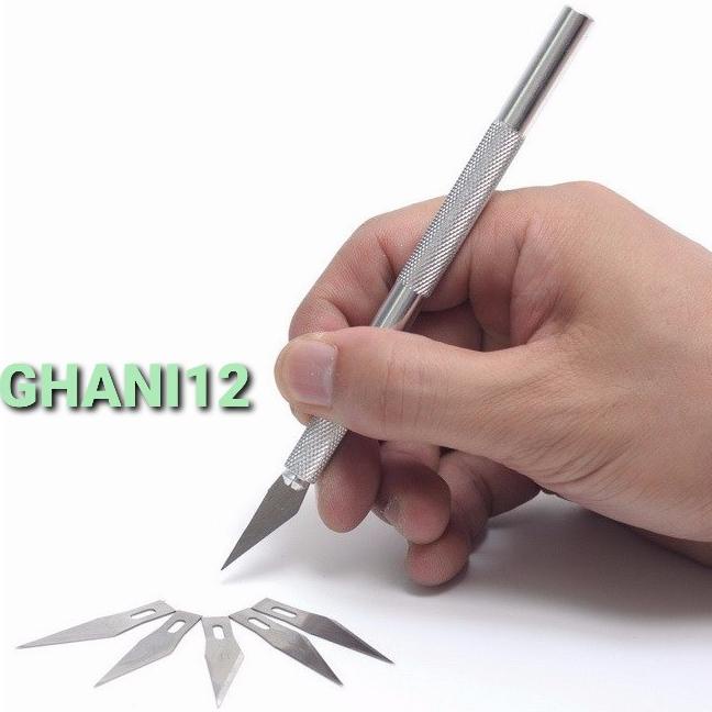 

Sale!!! Pen Cutter /Art Knife Blade Sticker / Potong Kertas Kain - Paling Dicari